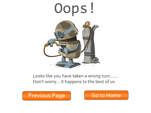 An effective ‘404 error: Page Not found’ page