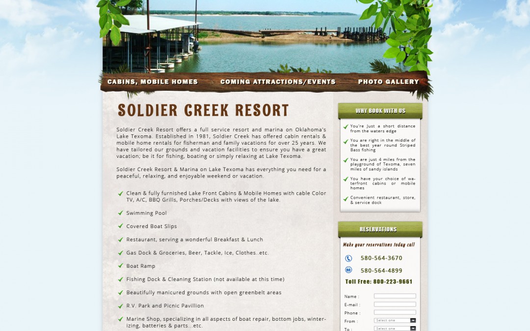 Soldier Creek resort